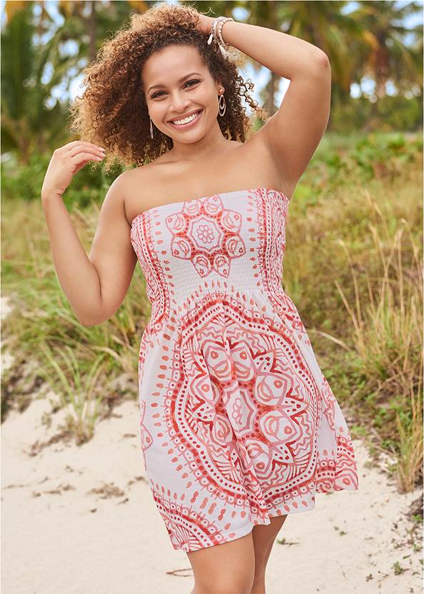 Convertible Dress/Skirt,Marilyn Underwire Push-Up Halter Top,Full Coverage Mid-Rise Hipster Bikini Bottom,Crisscross One-Piece,Bandeau Dress,Sequin And Straw Tote