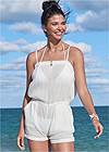 Front View Casual Romper Cover-Up