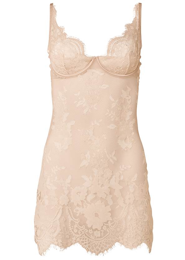 Alternate View Sheer Lace Chemise