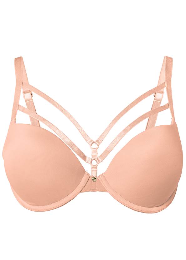 Ghost with background  view Pearl By Venus® Strappy Plunge Bra, Any 2 For $75