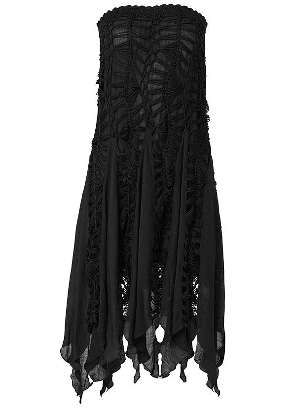 Alternate View Convertible Fringe Coverup