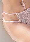 Alternate View Open Cup Bra Cage Panty Set