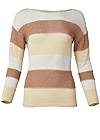 Alternate View Striped Sweater
