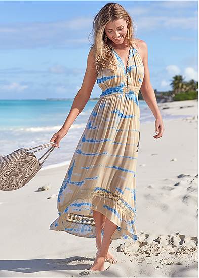Tie-Dye Cover-Up Dress