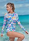 Full front view Relaxed Fit Rash Guard