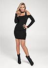 Full front view Cutout Bodycon Dress