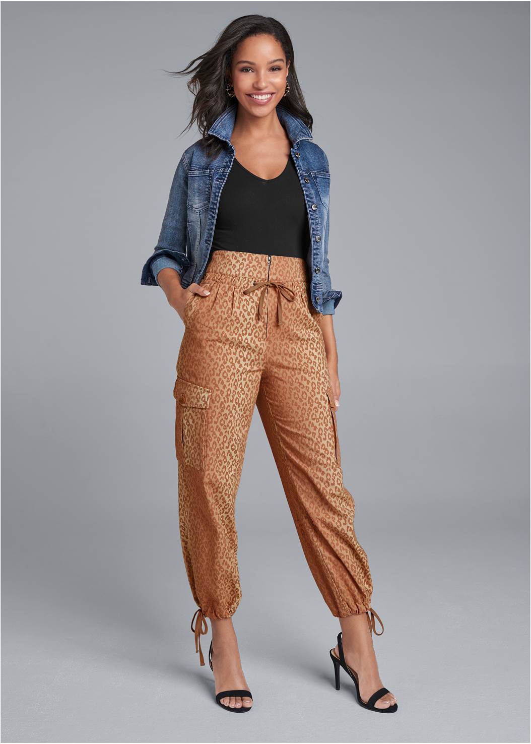 strappy cargo pants