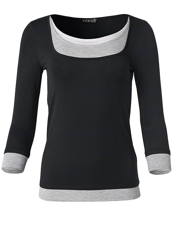 Alternate View Layered Casual Top