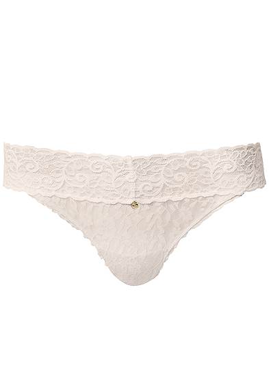 Plus Size Pearl By Venus® Allover Lace Thong