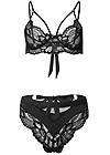 Ghost with background  view Lace Bra And Panty Set