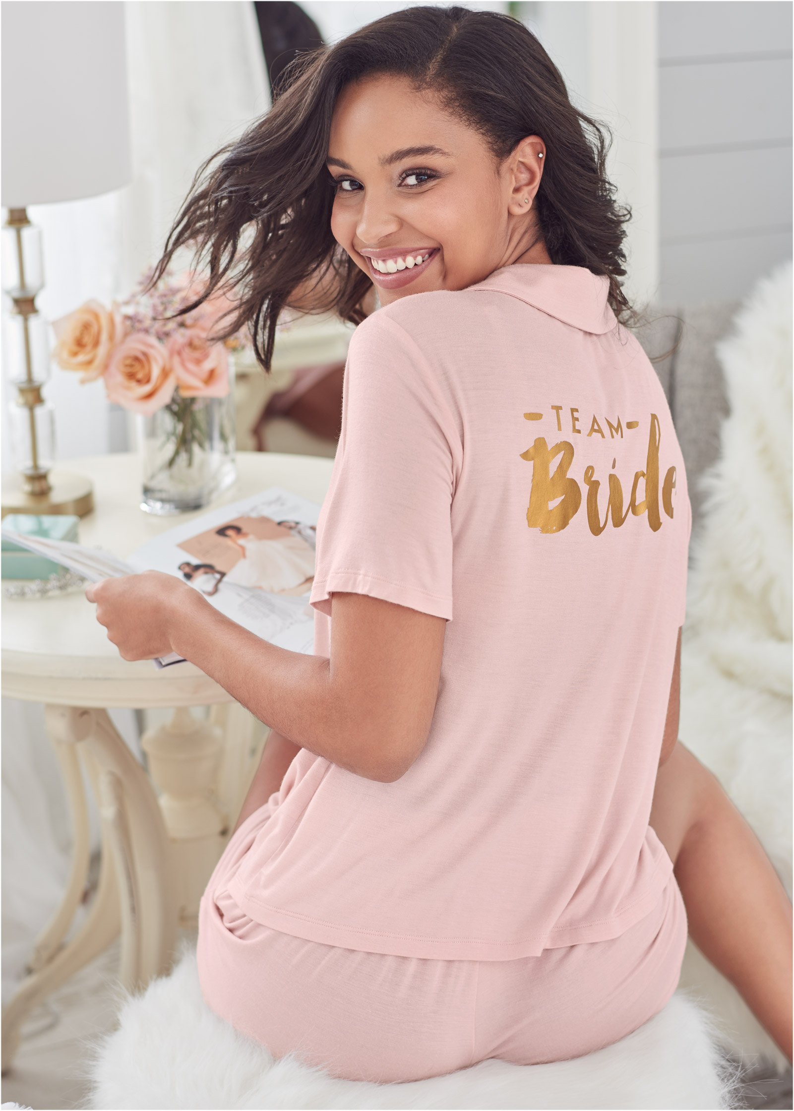 Team on sale bride pyjamas