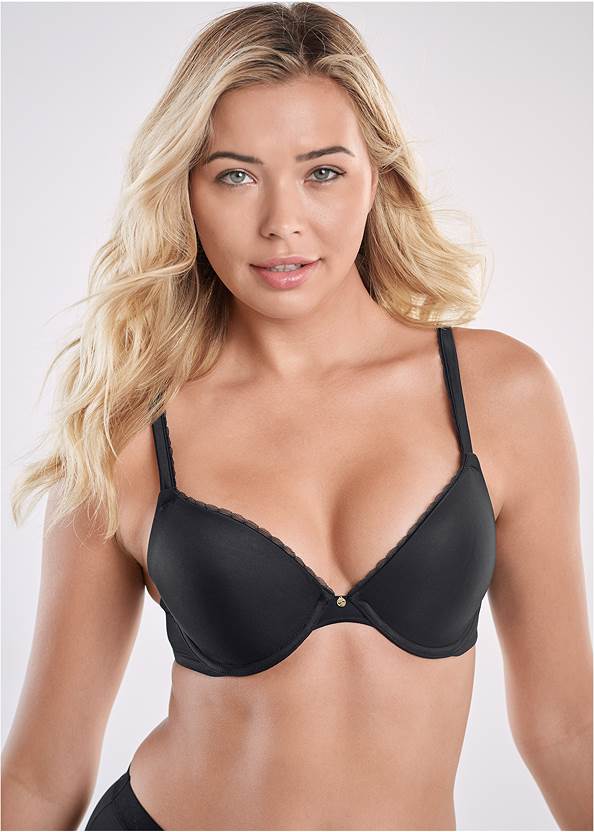 Cropped front view Pearl By Venus® Perfect Coverage Bra
