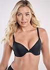 Cropped front view Pearl By Venus® Perfect Coverage Bra