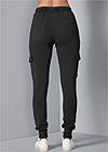 Waist down side view Cargo Lounge Joggers