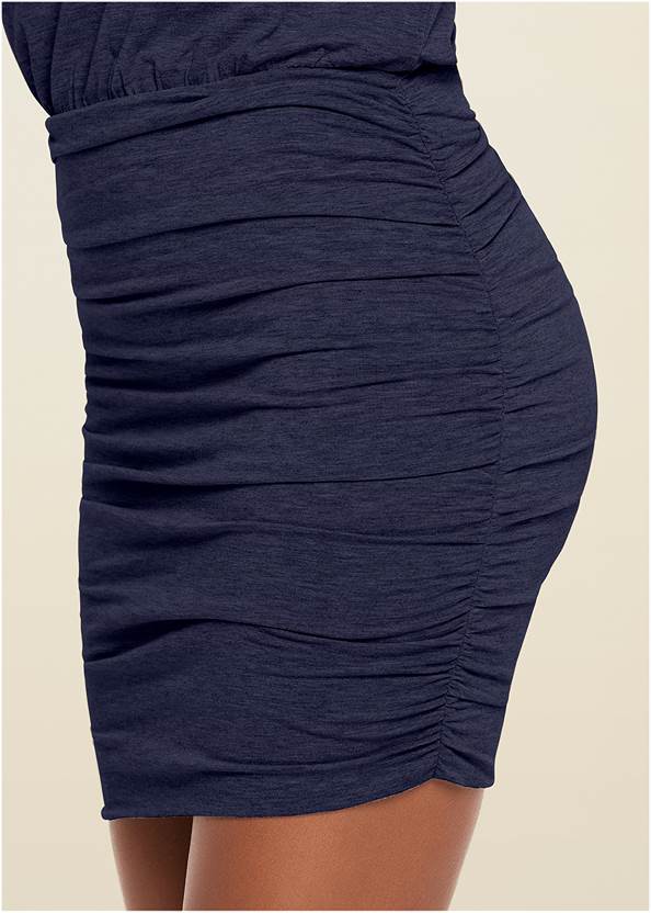 Alternate View Ruched Detail Dress