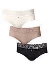 Alternate View Pearl By Venus® Lace Trim Hipster 3 Pack, Any 2 For $30