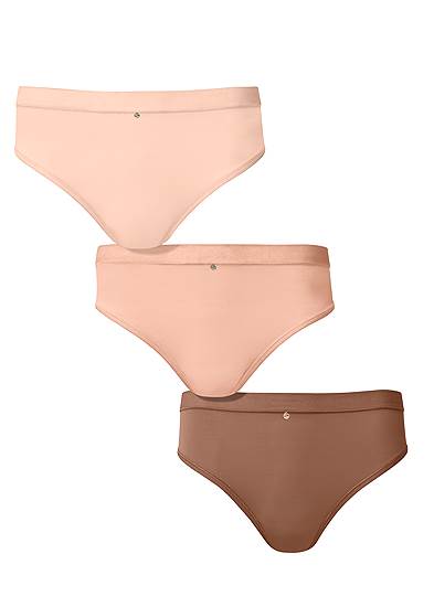 Pearl By Venus® Retro High Leg Panty 3 Pack, Any 2 For $30