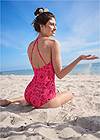 Cropped back view Serene One-Piece
