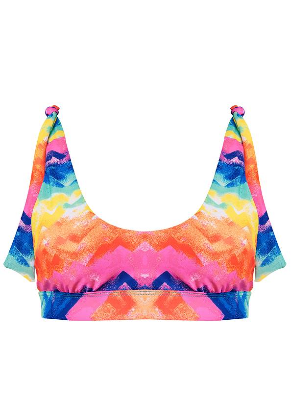 Ghost with background  view Nikki Bralette Top