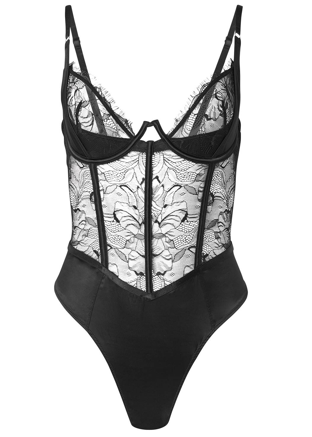 Black Lace Teddy From Venus 2746