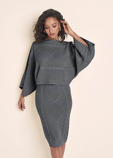 Two-Piece Sweater Dress