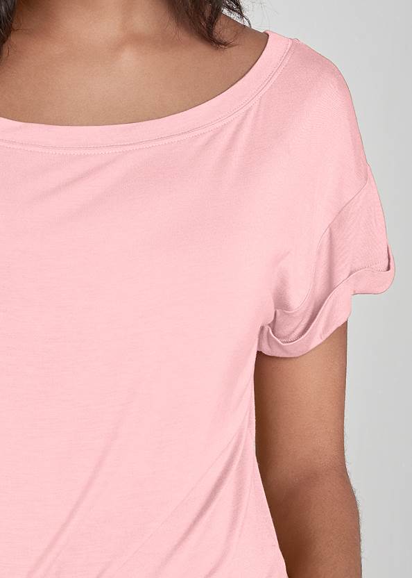 Alternate View Casual Knot Front Top