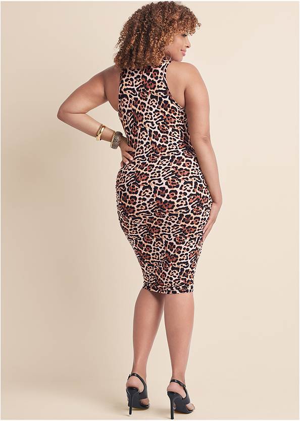 Back View Sleeveless Bodycon Dress, Any 2 For $49