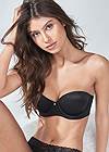 Cropped front view Pearl By Venus® Strapless Bra, Any 2/$69