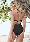 Cropped back view Scoop One-Piece