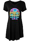 Ghost with background  view Graphic Sleepshirt