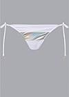 Ghost with background  view Sports Illustrated Swim™ Color Block String Bottom