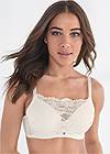 Cropped Front View Pearl By Venus® Cami Bra, Any 2 For $75
