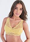 Front View Pearl By Venus® Lace Bralette, Any 2 For $30