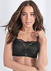 Cropped Front View Pearl By Venus® Cami Bra, Any 2/$69