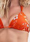 Detail front view Bold Triangle Bikini Top