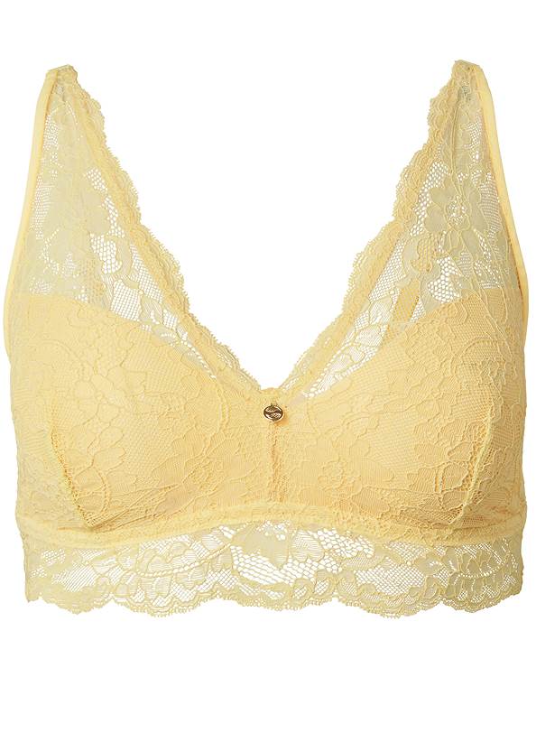 Ghost with background  view Pearl By Venus® Lace Bralette, Any 2 For $30