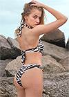 Full back view Sports Illustrated Swim™ Windswept Unlined Underwire Top
