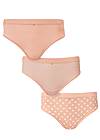 Detail (multi)  view Pearl By Venus® Retro High Leg Panty 3 Pack, Any 2 For $20