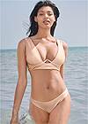 Full front view Sports Illustrated Swim™ The Hula Underwire Top