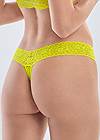 Alternate View Pearl By Venus® Allover Lace Thong