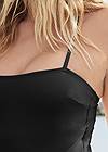 Detail front view Bandeau Rope Trim One-Piece