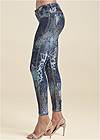 Waist down side view Reversible Jeans