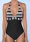 Detail front view Slimming Halter One-Piece