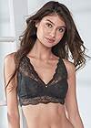 Front View Pearl By Venus® Lace Bralette