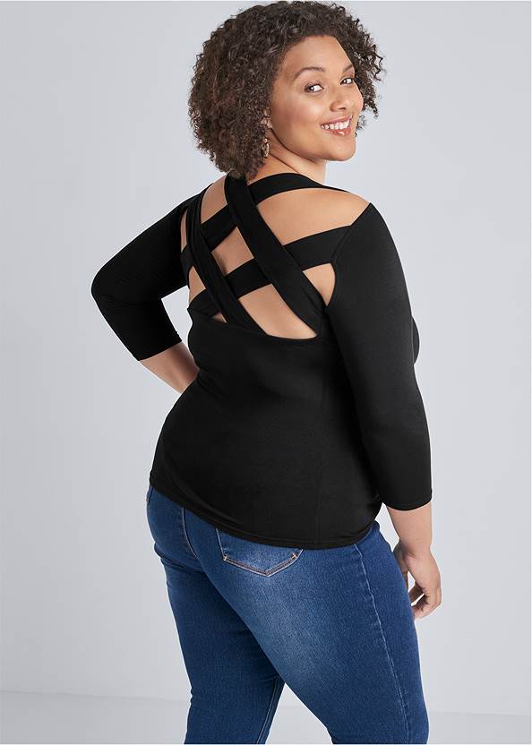 BACK View Strappy Back Top
