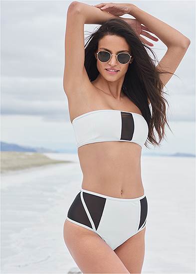 Sports Illustrated Swim™ Caged Bandeau Top