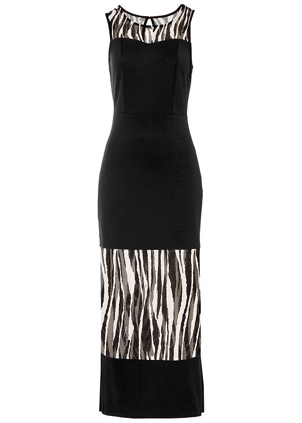 Ghost front view Printed Bodycon Dress