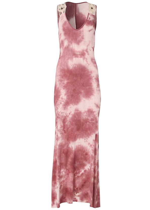 Ghost with background  view Tie-Dye Maxi Dress