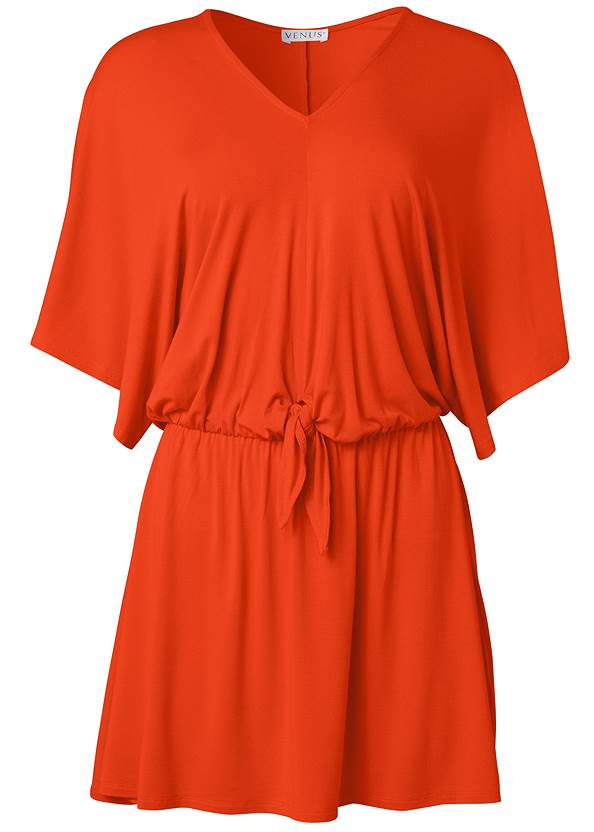 Alternate View Knot Front Casual Dress