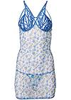 Alternate View Floral Strappy Chemise